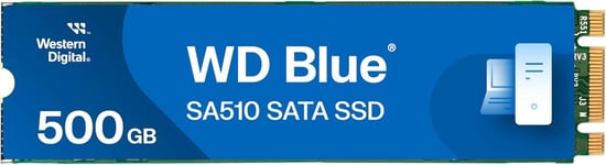 Blue SA510 500 Go, SATA SSD, jusqu'à 560 Mo/s, Comprend Acronis True Image for , Clonage de dique et migration, sauvegarde souple et récupération, protection anti-rançongiciels