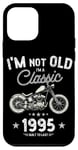 Coque pour iPhone 12 mini Moto Chopper vintage 1985 30e anniversaire classique rétro