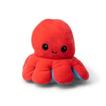 Reversible Plush Octopus Toy For Children Happy Sad Communication Aid Fidget SEN