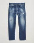 Dondup George Distressed Jeans Dark Blue