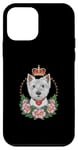 Coque pour iPhone 12 mini West Highland White Terrier avec couronne