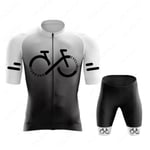 Set 2023 Sommar Ropa Ciclismo Cykelkläder för herr Cykelkläder Gradient Färg Mountainbiketröja Sportkläder A11 XS