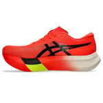 Asics Men's METASPEED Sky Paris Sneaker, Sunrise Red Black, 7.5 UK