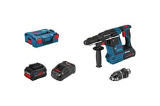 Bosch GBH Professional 18V-26 F - hammerbor - ledningfri - 2 batterier