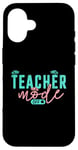 Coque pour iPhone 16 Mode Enseignant Off Happy Last Day Of School Summer Break Drôle