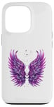 iPhone 13 Pro Purple Angel Wings Case