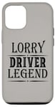 iPhone 15 Truck Driver Legend Retro Funny Truck Driver Case