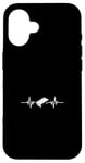 Coque pour iPhone 16 Air Hockey Table Heartbeat Air Hockey Joueur