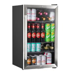 Baridi Under Counter Wine Drink Beverage Cooler Fridge Energy Class E 85L