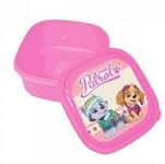 12 X Paw Patrol Skye and Everest Pink Sandwich Boxes Micro and Dishwasher Safe