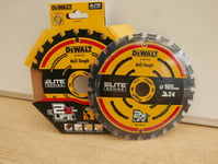 DeWALT DT10624 165mm X 20mm 24t tct DCS391 circular saw blade