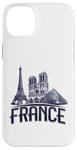 Coque pour iPhone 14 Plus France Paris Tour Eiffel Bonjour