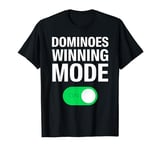 Dominoes Funny Board Game Lover Lucky Domino Player T-Shirt