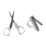 Baby Scissors Nail Clippers Manicure Set First Steps