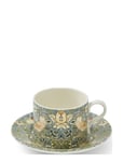 Morris & Co William & Morris Teacup & Saucer – Strawberry Thief 0,28L Multi/patterned