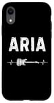 Coque pour iPhone XR Aria Guitare Battement De Coeur Musique Guitariste