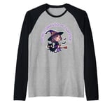 Little Girl, Are You A Good Witch Or A Bad Witch? Raglan Baseball Tee