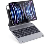 EPICO 10.9" iPad Keyboard Folio Case- Space Grey, Silver/Grey