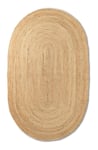 Eternal Oval Jute Rug Large - Natural