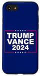 Coque pour iPhone SE (2020) / 7 / 8 T-SHIRT TRUMP VANCE 2024 REPUBLICAIN TICKET PRÉSIDENTIEL