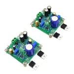 One Pair HIFI TIP41C-JLH1969 Class A Two Channel Single-ended Power Amp Board