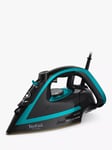 Tefal Puregliss FV8066 Steam Iron, Black/Blue