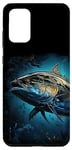 Coque pour Galaxy S20+ Portrait de thon rouge pêche en haute mer pêcheur pêcheur, art