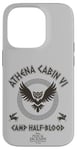 iPhone 14 Pro Disney Percy Jackson and the Olympians Athena Cabin VI Badge Case