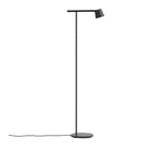 Muuto - Tip Floor Lamp Black - Läslampor - Jens Fager - Svart