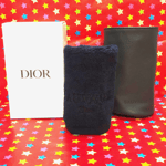 NEW BOXED DIOR SAUVAGE ENGRAVED TOWEL & CARRY POUCH TRAVEL TOILETRY WASH BAG