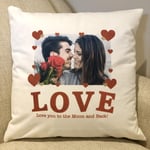 Valentine's Cushion One I love Personalised Photo Cushion Custom Made Pillow Valentines Gift for Her Gift for Girlfriend Boyfriend Wife The One I Love, Fiancee