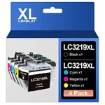 LOFBLAT LC3219XL LC3219 XL Cartouches d'encre de Rechange pour Brother LC3219XL LC3219 LC3217 pour Brother MFC-J5330DW MFC-J5335DW MFC-J5730DW MFC-J6930DW MFC-J5930DW MFC-J6530DW MFC-J6935DW