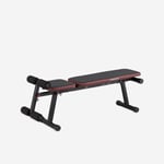 Decathlon Fold-Down Incline Weights Bench With Leg Bar 500 Fold