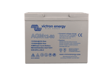 Victron Energy - AGM Super Cycle Batteri 12V/60Ah CCA (SAE) 280, M5-gänga