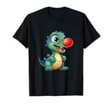 Red Dinosaur Nose Funny Day Kids 2024 T-Shirt