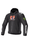 MC-Jakke Alpinestars Honda FQ20 Zaca Air Monster Svart-Hvit