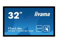 iiyama ProLite TF3215MC-B1AG - Écran LED - 32" - cadre ouvert - écran tactile - 1920 x 1080 Full HD (1080p) @ 60 Hz - A-MVA3 - 500 cd/m² - 3000:1 - 8 ms - HDMI, VGA - noir