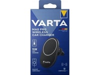 Varta Mag Pro Wireless Car Charger, Automatisk, Jordens Magnetfält