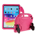 iPad 10.9" (2022) Barnedeksel - Thumb Kickstand Bakdeksel - Rosa