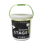 Dunlop Stage 1 Green 60BKT Balle de Tennis Adulte Unisexe, Vert, Taille Unique