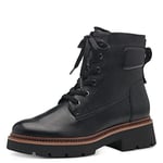 Tamaris Femme Bottines, Dame Rangers,Bottes,Demi-Bottes,Bottines,Bottines à Lacets,Black,40 EU