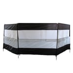 Pro Deluxe Windbreak 4.5M X 1.4M - Aluminium Framed 3 Section Garden