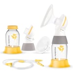 Medela Classic PersonalFit Flex Double pumping kit for electric pumps compatible with Freestyle Hands-free and Swing Maxi