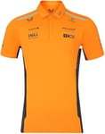 Polo Officiel De L'équipe Mclaren Officiel Formule 1 Homme Orange