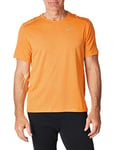 Nike Dri-Fit Miler T-Shirt - Magma Orange/Heather/Laser Orange/(Reflective Silver), M