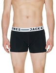 JACK & JONES Mens Sense Trunks Core Noos 1-2-3 2014 Boxer Shorts, Black, L UK