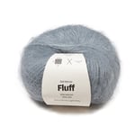 Mohair Silk Fluff 25 gr Rainy Picnick grey A778 Adlibris