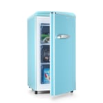 Freezer 60L Table Top Mini Freezer Freestanding Upright Freezer Ice Chiller Blue