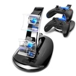 Dual Station d'accueil support Dock Station de Charge Station Base double chargeur pour Microsoft Xbox ONE xbox one X-ONE Contrôleurs Manette Controller Gamepad