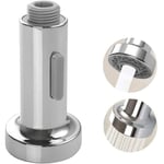 Douchette Robinet Mitigeur Evier Cuisine Press Down Pro Tête 2 Fonctions Jets Mitigeur Cuisine Douchette Universelle Accessoire Robinetterie（Argent）